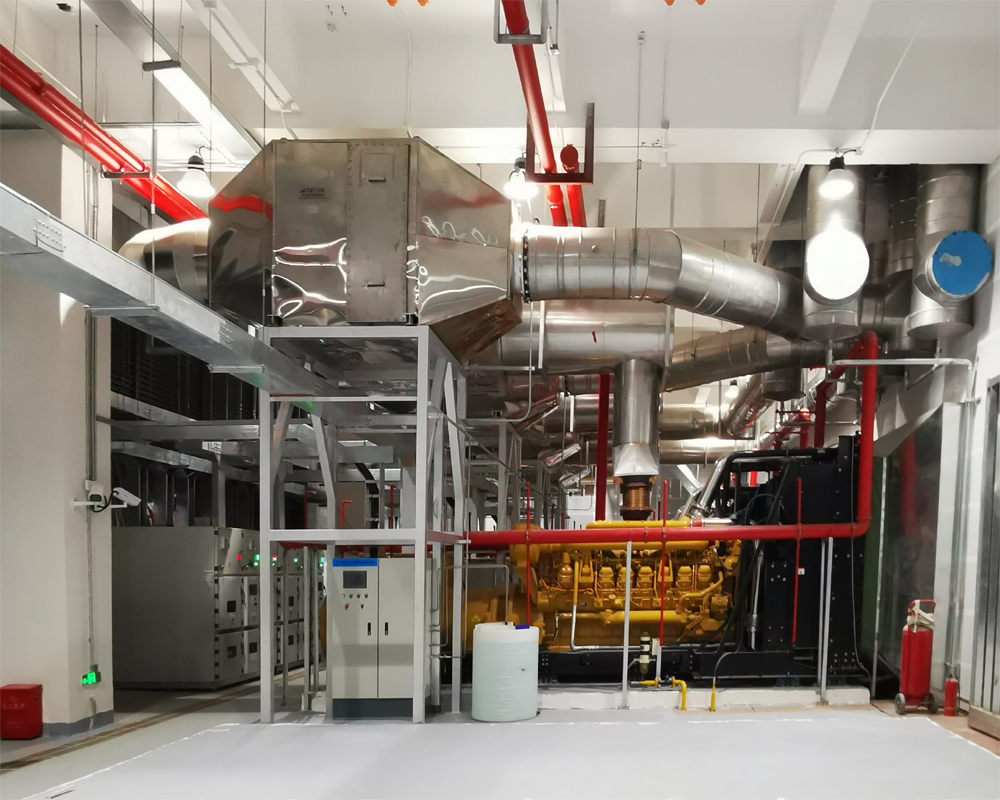 萬純備用發(fā)電機組尾氣凈化設備-黑煙處理+SCR脫硝